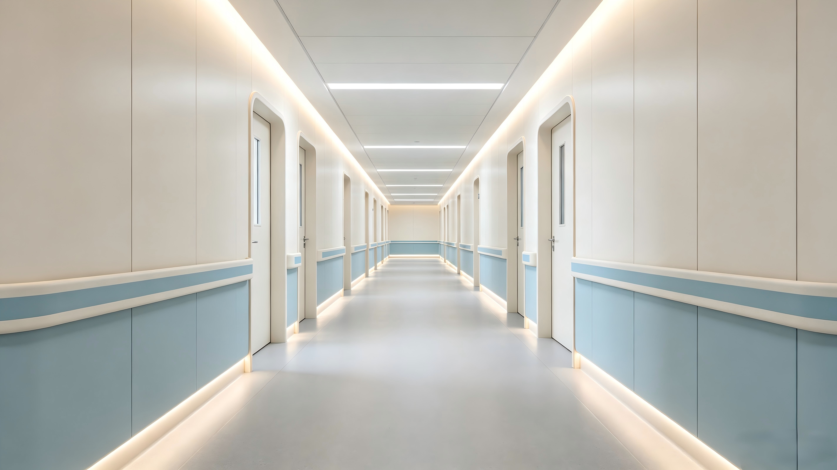 Project Case | Application of Antibacterial Wall Panels in Hospital Interior Decoration