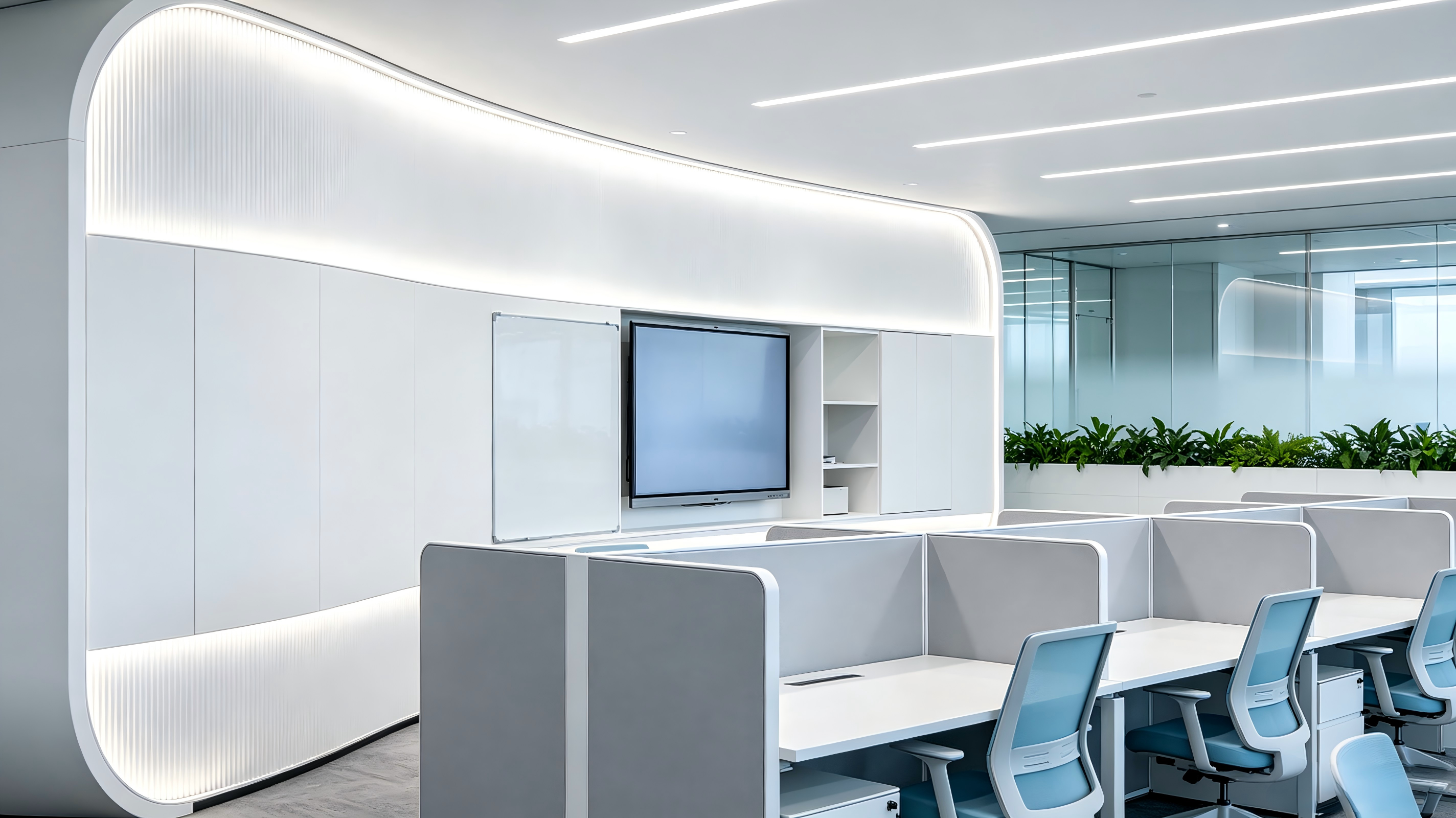 Office Wall Panel Decoration Case English Copy